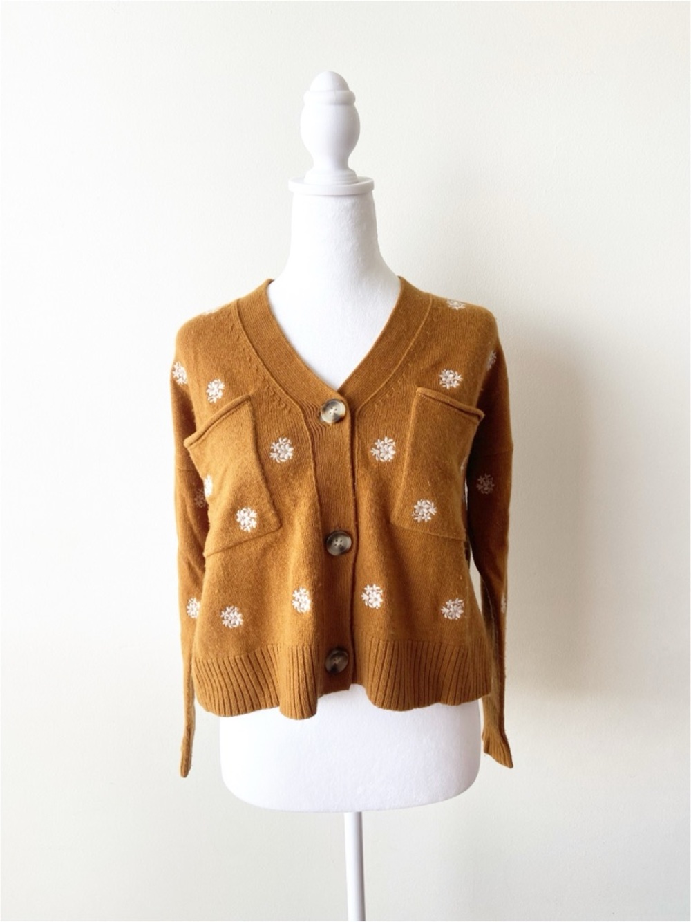 Madewell V-Neck Cardigan Sweater Size XXS